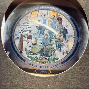 Harley-Davidson Holiday Memories Ornament - Blue and Green